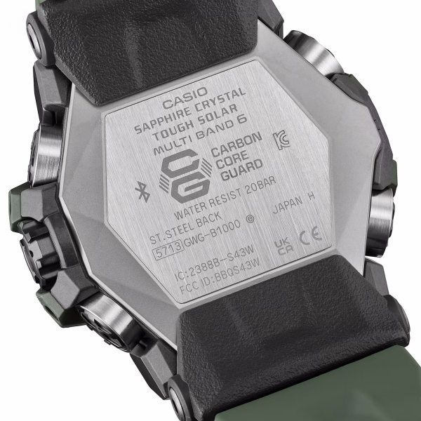ЧАСОВНИК CASIO G-SHOCK MUDMASTER GWG-B1000-3AER 6
