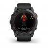Garmin Fenix 7X Pro Solar Slate Gray с Black каишка  8