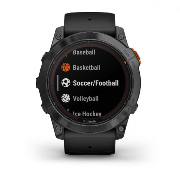 GARMIN FENIX 7X PRO SOLAR SLATE GRAY С BLACK КАИШКА  9