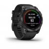 Garmin Fenix 7X Pro Solar Slate Gray с Black каишка  2