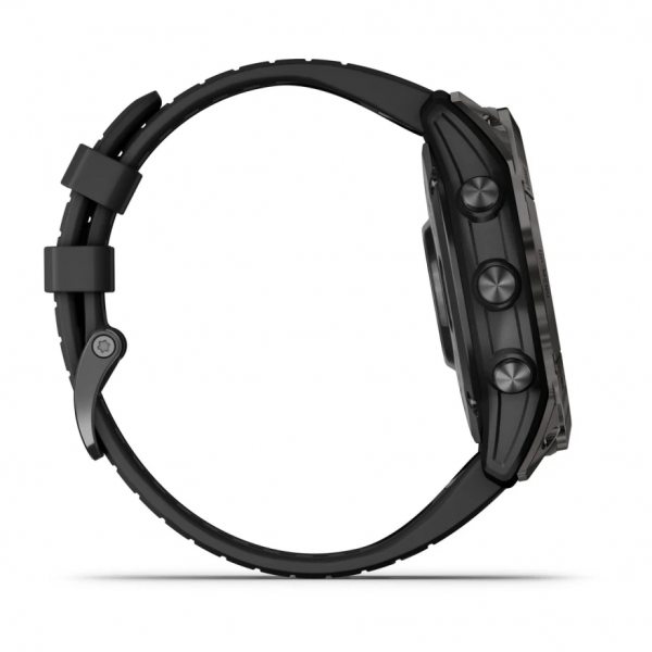 GARMIN FENIX 7X PRO SOLAR SLATE GRAY С BLACK КАИШКА  11