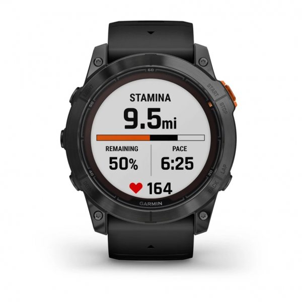 GARMIN FENIX 7X PRO SOLAR SLATE GRAY С BLACK КАИШКА  7