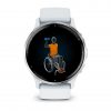 Garmin Venu 3 Silver безел с Whitestone корпус и силиконова каишка 4