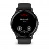 Garmin Venu 3 Slate безел с Black корпус и силиконова каишка 1