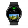 Garmin Venu 3 Slate безел с Black корпус и силиконова каишка 3