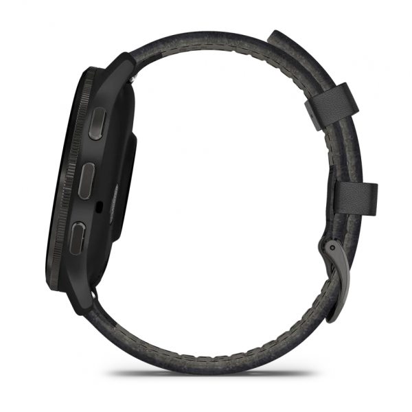 GARMIN VENU 3 SLATE БЕЗЕЛ С BLACK КОРПУС И КОЖЕНА КАИШКА 6