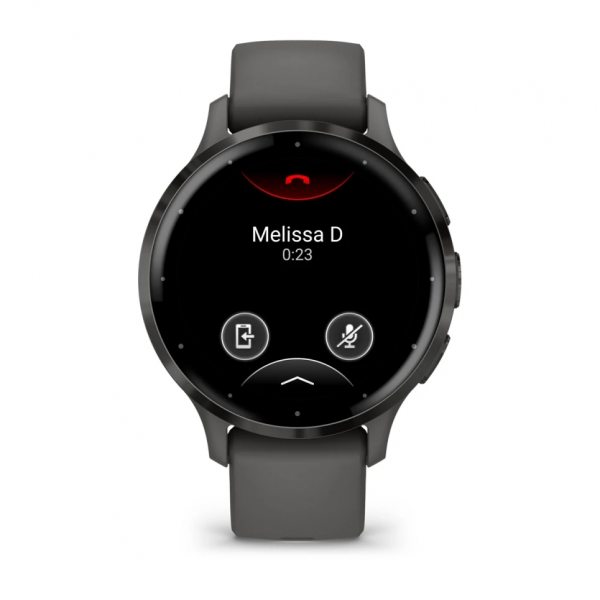 GARMIN VENU 3S SLATE БЕЗЕЛ С PEBBLE GRAY КОРПУС И СИЛИКОНОВА КАИШКА 1