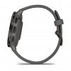Garmin Venu 3S Slate безел с Pebble Gray корпус и силиконова каишка 7