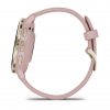 Garmin Venu 3S Soft Gold безел с Dust Rose корпус и силиконова каишка 7