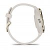 Garmin Venu 3S Soft Gold безел с Ivory корпус и силиконова каишка 6