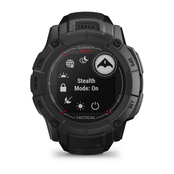 GARMIN INSTINCT 2X SOLAR TACTICAL BLACK 4