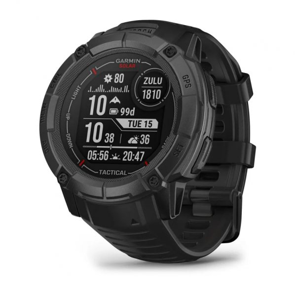 GARMIN INSTINCT 2X SOLAR TACTICAL BLACK
