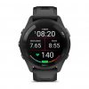 Garmin Forerunner 265 Black безел и корпус с Black/Powder Gray силиконова каишка  1