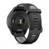 Garmin Forerunner 265 Black безел и корпус с Black/Powder Gray силиконова каишка  5