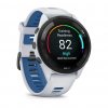 Garmin Forerunner 265 Black безел с Whitestone корпус и Whitestone/Tidal Blue силиконова каишка  2