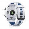 Garmin Forerunner 265 Black безел с Whitestone корпус и Whitestone/Tidal Blue силиконова каишка  5