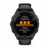Garmin Forerunner 265S Black безел и корпус с Black/Amp Yellow силиконова каишка 3