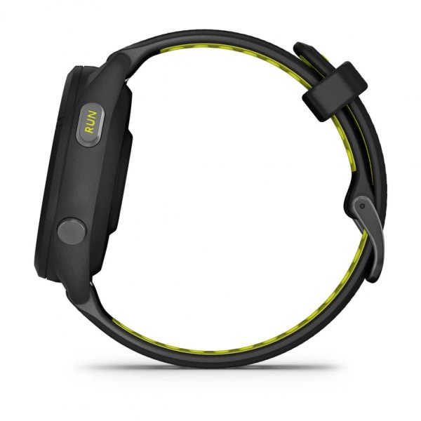 GARMIN FORERUNNER 265S BLACK БЕЗЕЛ И КОРПУС С BLACK/AMP YELLOW СИЛИКОНОВА КАИШКА 7