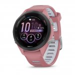 Garmin Forerunner 265S Black безел с Light Pink корпус и Light Pink/Powder Grey силиконова каишка