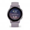 Garmin Vivoactive 5 Metallic Orchid безел с Orchid корпус и силиконова каишка 3