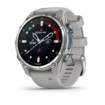 Garmin Descent Mk3 43мм с Fog Grey силиконова каишка