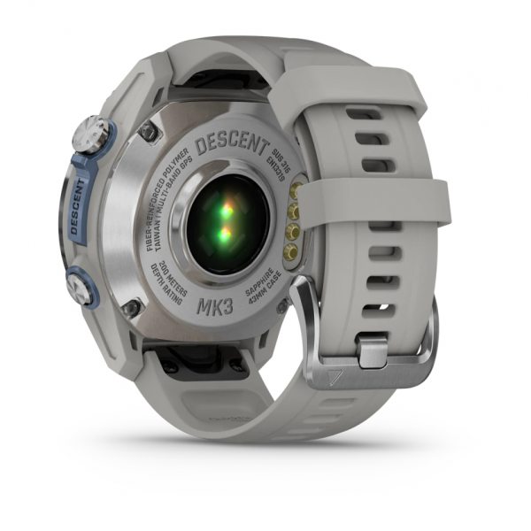 GARMIN DESCENT MK3 43ММ С FOG GREY СИЛИКОНОВА КАИШКА 10