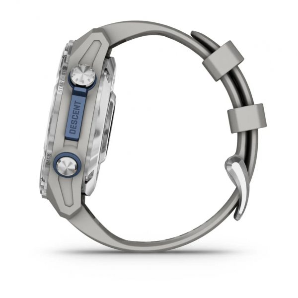 GARMIN DESCENT MK3 43ММ С FOG GREY СИЛИКОНОВА КАИШКА 12