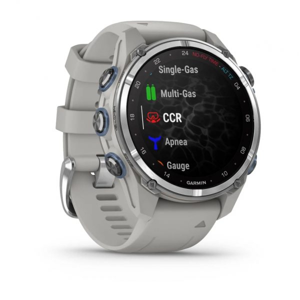 GARMIN DESCENT MK3 43ММ С FOG GREY СИЛИКОНОВА КАИШКА 2