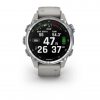 Garmin Descent Mk3 43мм с Fog Grey силиконова каишка 3