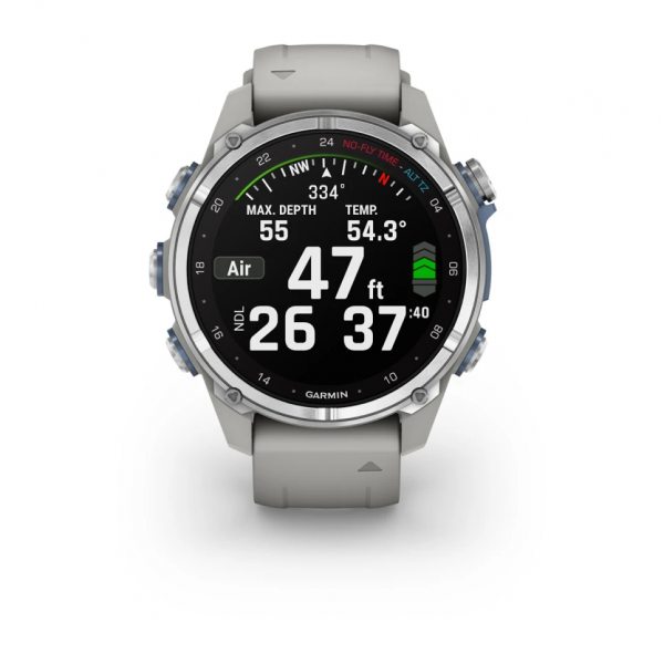 GARMIN DESCENT MK3 43ММ С FOG GREY СИЛИКОНОВА КАИШКА 3