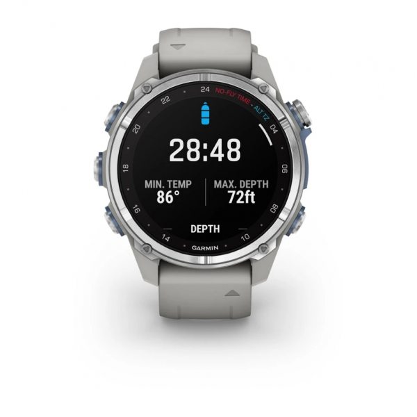 GARMIN DESCENT MK3 43ММ С FOG GREY СИЛИКОНОВА КАИШКА 6