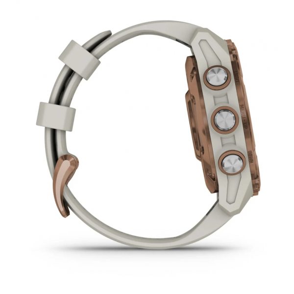 GARMIN DESCENT MK3I 43ММ BRONZE PVD ТИТАН С FRENCH GREY СИЛИКОНОВА КАИШКА 12