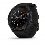 Garmin Descent Mk3i 51мм Carbon Grey DLC титан с черна силиконова каишка