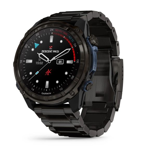 GARMIN DESCENT MK3I 51ММ CARBON GREY DLC ТИТАН С DLC ТИТАНОВА КАИШКА