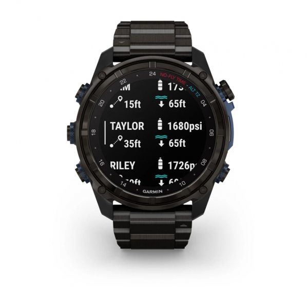 GARMIN DESCENT MK3I 51ММ CARBON GREY DLC ТИТАН С DLC ТИТАНОВА КАИШКА 3