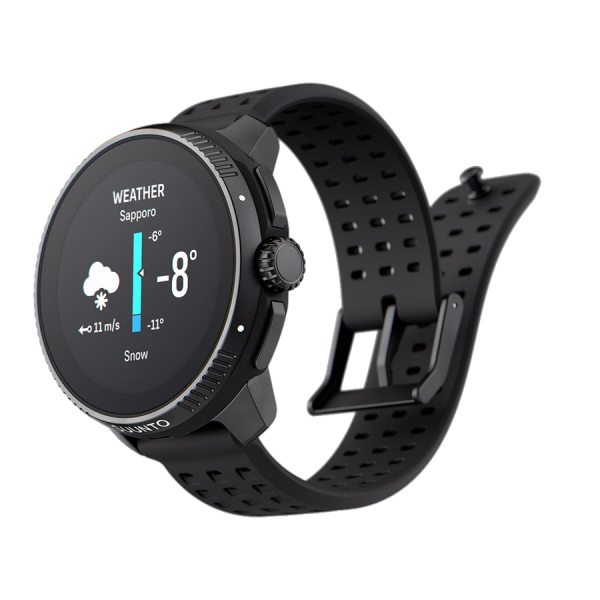 SUUNTO RACE ALL BLACK STAINLESS STEEL 2