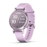 Garmin Lily 2 Metallic Lilac с Lilac силиконова каишка
