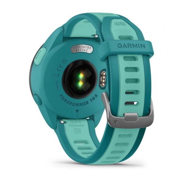 GARMIN FORERUNNER 165 MUSIC TURQUOISE/AQUA 4