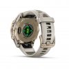 Garmin Fenix 8 43mm AMOLED Sapphire Soft Gold с Fog Gray/Dark Sandstone силиконова каишка 10