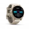 Garmin Fenix 8 43mm AMOLED Sapphire Soft Gold с Fog Gray/Dark Sandstone силиконова каишка 2