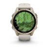 Garmin Fenix 8 43mm AMOLED Sapphire Soft Gold с Fog Gray/Dark Sandstone силиконова каишка 4