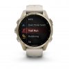 Garmin Fenix 8 43mm AMOLED Sapphire Soft Gold с Fog Gray/Dark Sandstone силиконова каишка 5