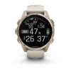 Garmin Fenix 8 43mm AMOLED Sapphire Soft Gold с Fog Gray/Dark Sandstone силиконова каишка 6
