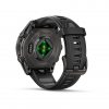 Garmin Fenix 8 43mm AMOLED Sapphire Carbon Gray DLC Titanium с Black/Pebble Gray силиконова каишка 10
