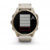 Garmin Fenix 8 43mm AMOLED Sapphire Soft Gold Stainless Steel с Fog Gray кожена каишка 10