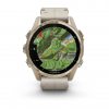 Garmin Fenix 8 43mm AMOLED Sapphire Soft Gold Stainless Steel с Fog Gray кожена каишка 5