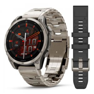 Garmin Fenix 8 47mm AMOLED Sapphire Titanium с Vented титаниева каишка 