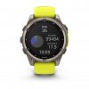 Garmin Fenix 8 47mm Solar Sapphire Titanium с Amp Yellow/Graphite силиконова каишка  7