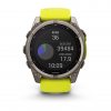 Garmin Fenix 8 51mm Solar Sapphire Titanium с Amp Yellow/Graphite силиконова каишка 7