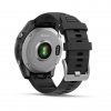 Garmin Fenix E 47 мм AMOLED Stainless Steel с Black силиконова каишка  10